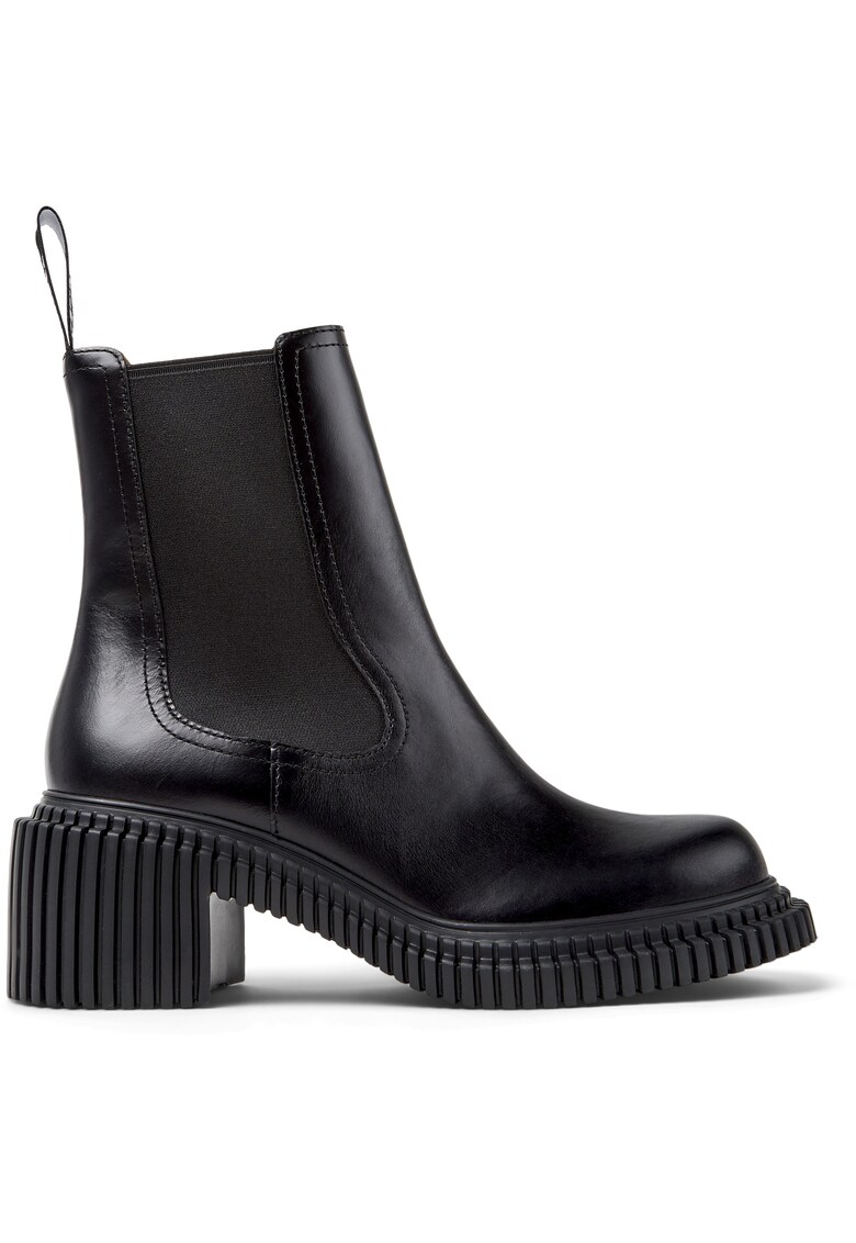 Ghete de piele Pix London - Negru