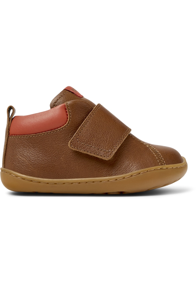 Botine de piele Peu Cami - Maro