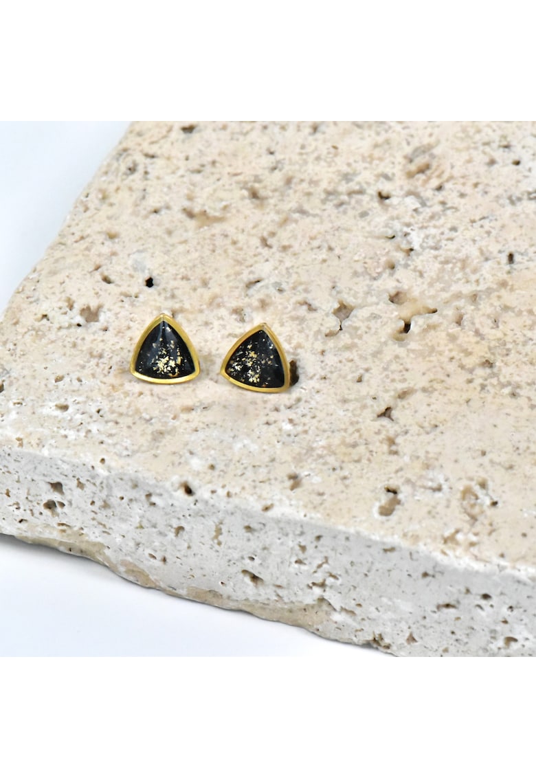 Cercei din lut polimeric si rasina epoxica - usori - multicolor - lucrati manual