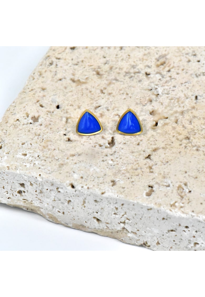 Cercei lut polimeric si rasina epoxidica - multicolor - 5x5cm