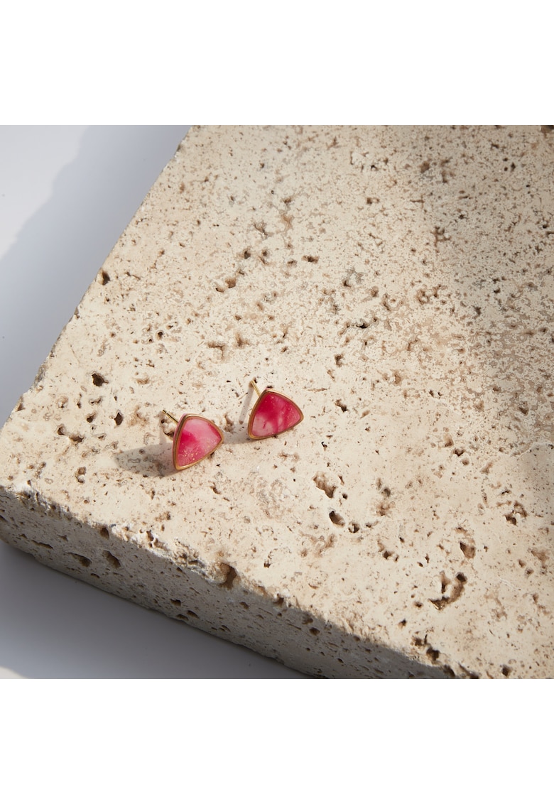 Cercei lut polimeric si rasina epoxidica - design elegant - multicolor