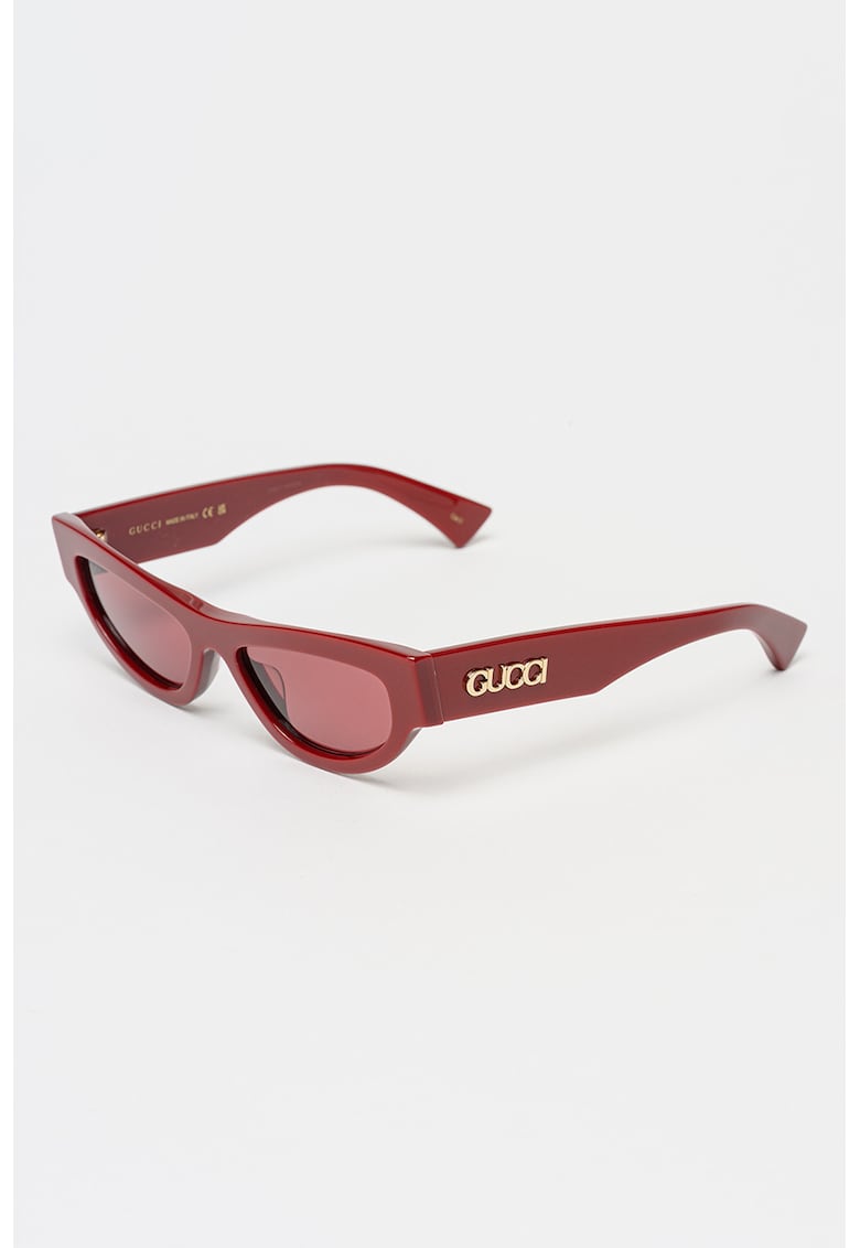 Ochelari de soare cat-eye - Visiniu