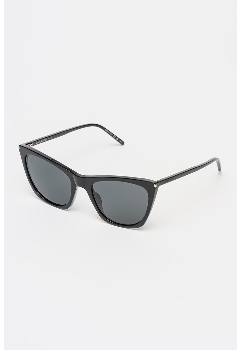 Ochelari de soare cat eye Kate - Negru stins