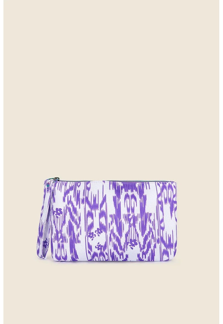 Portfard de plaja cu print floral -  - ONE SIZE - MOV