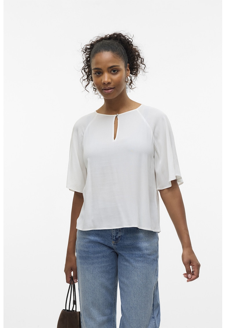 Bluza cu decupaj keyhole