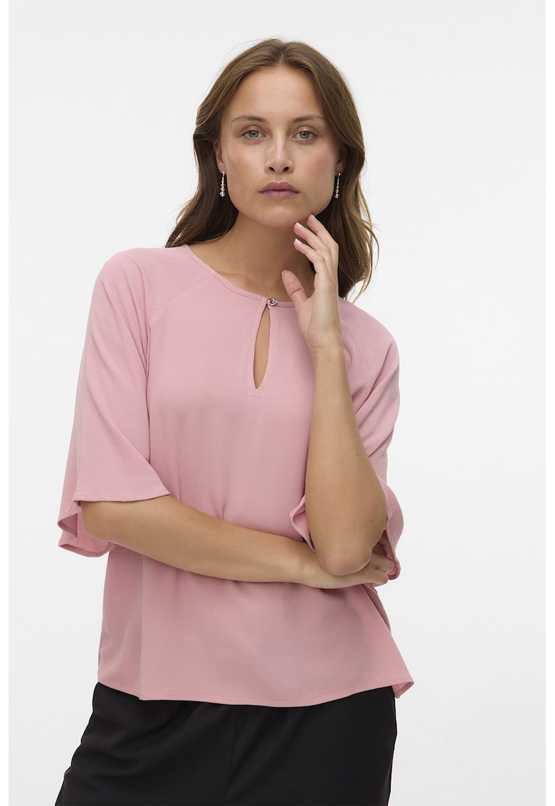 Bluza cu decupaj keyhole