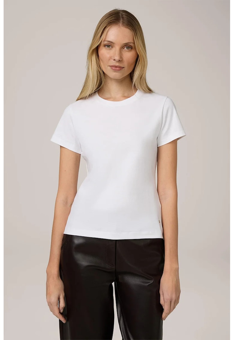 Tricou regular fit cu guler rotund 30044630 Tricou regular fit cu guler rotund 30044630