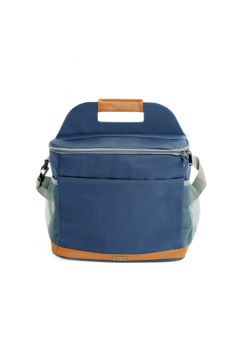 Geanta termica pentru pranz LBS01 - bleumarin - 14 l - 30x24x20 cm