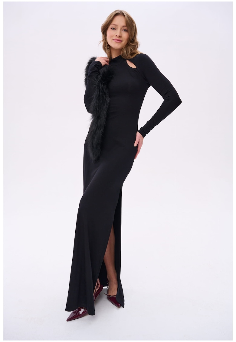 Rochie maxi cu spate decupat