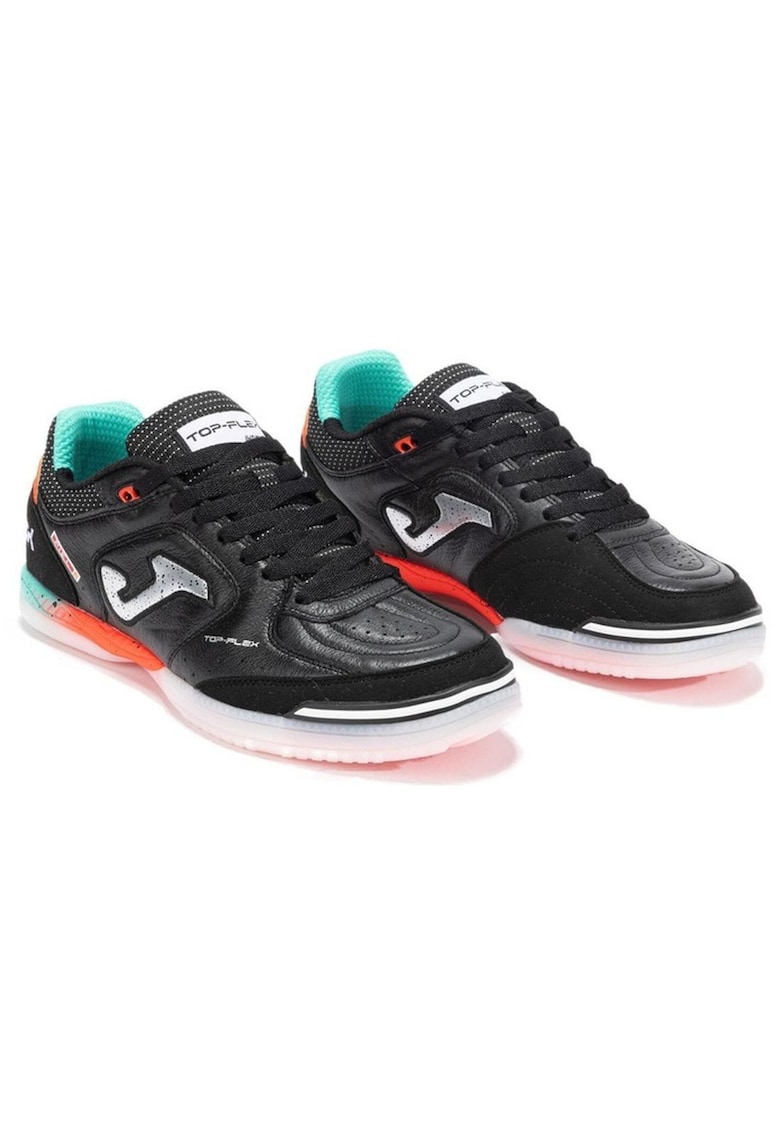 Pantofi sport barbati - Halowki Top Flex 2501 - negru - piele