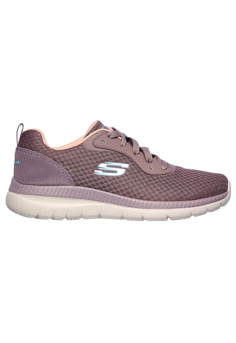 Pantofi sport dama model Bountiful - violet - plasa - brant din spuma cu memorie