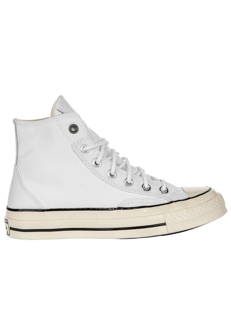 Tenisi barbati Chuck 70 - panza/piele - alb