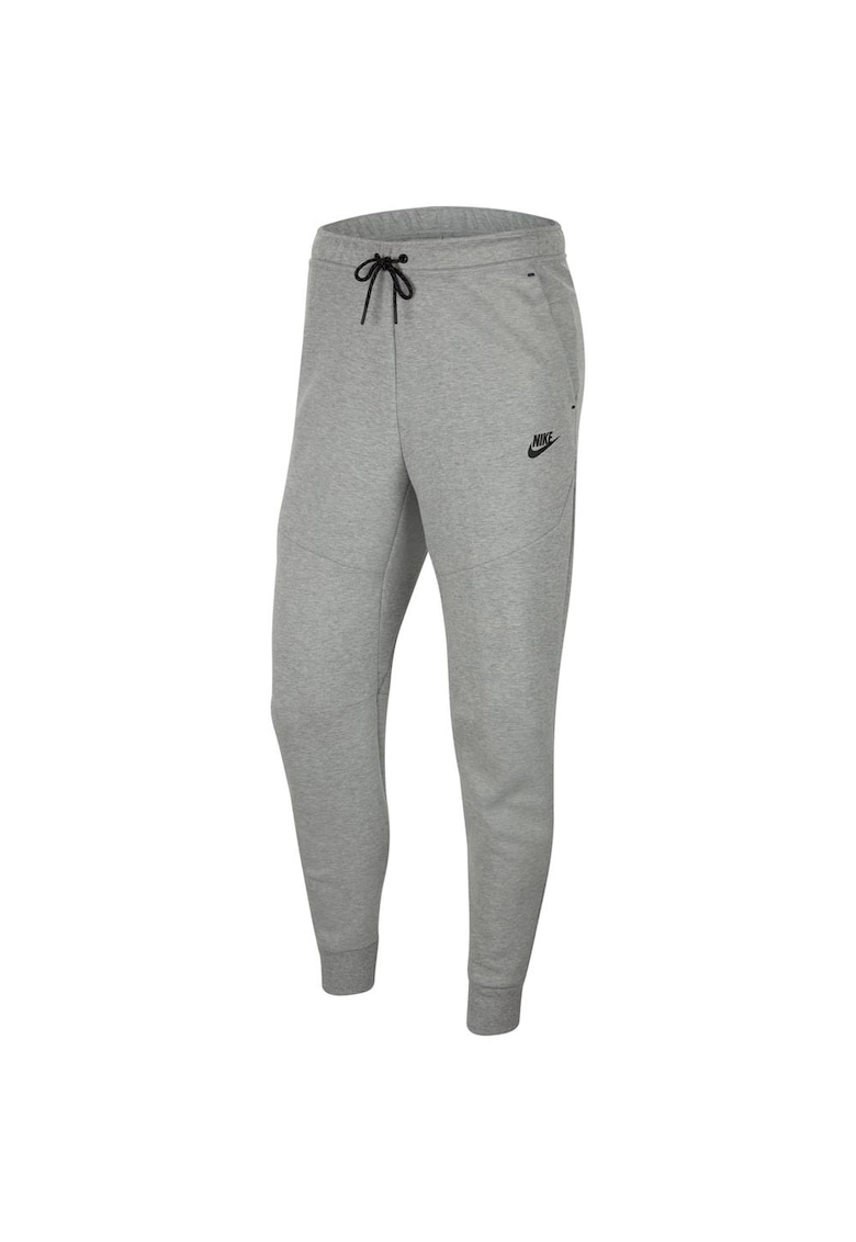 Pantaloni de trening Sportswear - conici - bumbac - gri -