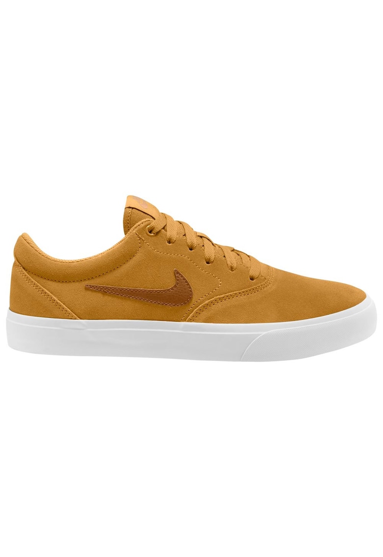 Pantofi sport barbati - SB Charge - piele intoarsa - talpa moale - mustar -