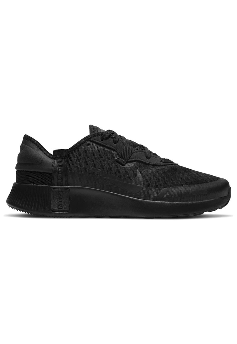 Pantofi sport Reposto copii - stil retro - material rezistent plasa - negru