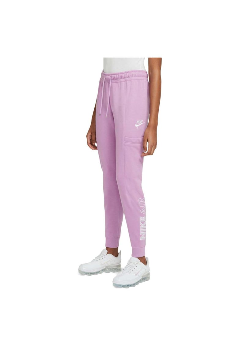 Pantaloni sport dama CZ8626 - Bumbac/Poliester - Roz -