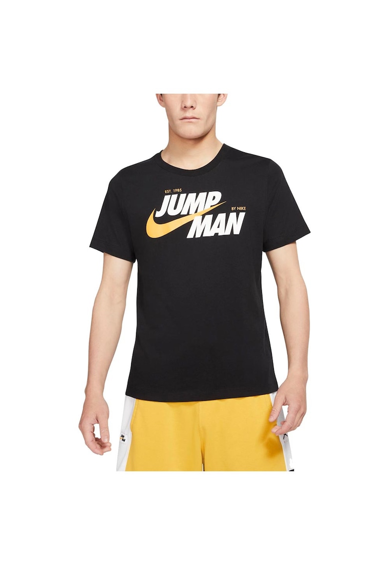 Tricou sport Jumpman Graphic - negru - bumbac -
