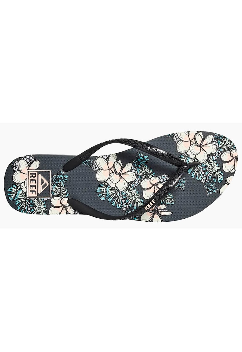 Slapi dama - Seaside Prints - antiderapanti - rezistenti la apa - bleumarin - PVC