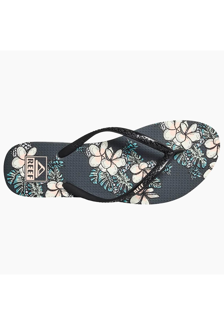 Slapi dama - Seaside Prints - antiderapanti - rezistenti la apa - bleumarin - PVC