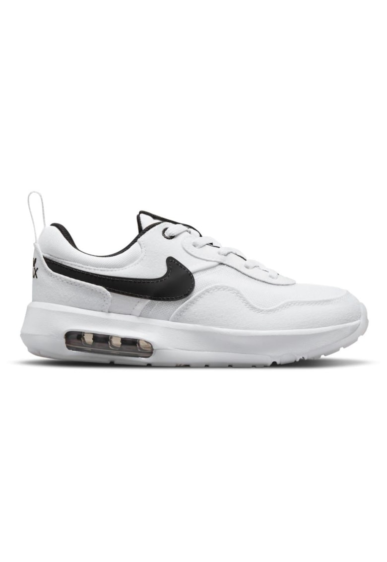 Pantofi sport copii Air Max 97 - design retro - piele intoarsa si material textil - alb negru