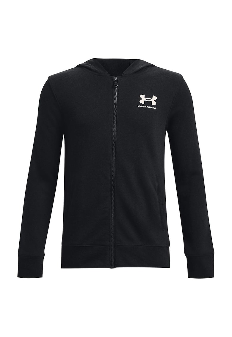 Hanorac sport copii 1377250 - bumbac/poliester - negru