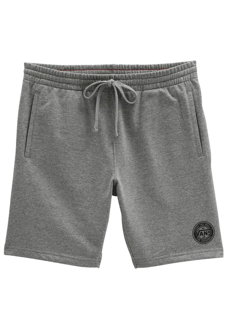Pantaloni scurti barbati gri - croiala lejera - talie elastica -