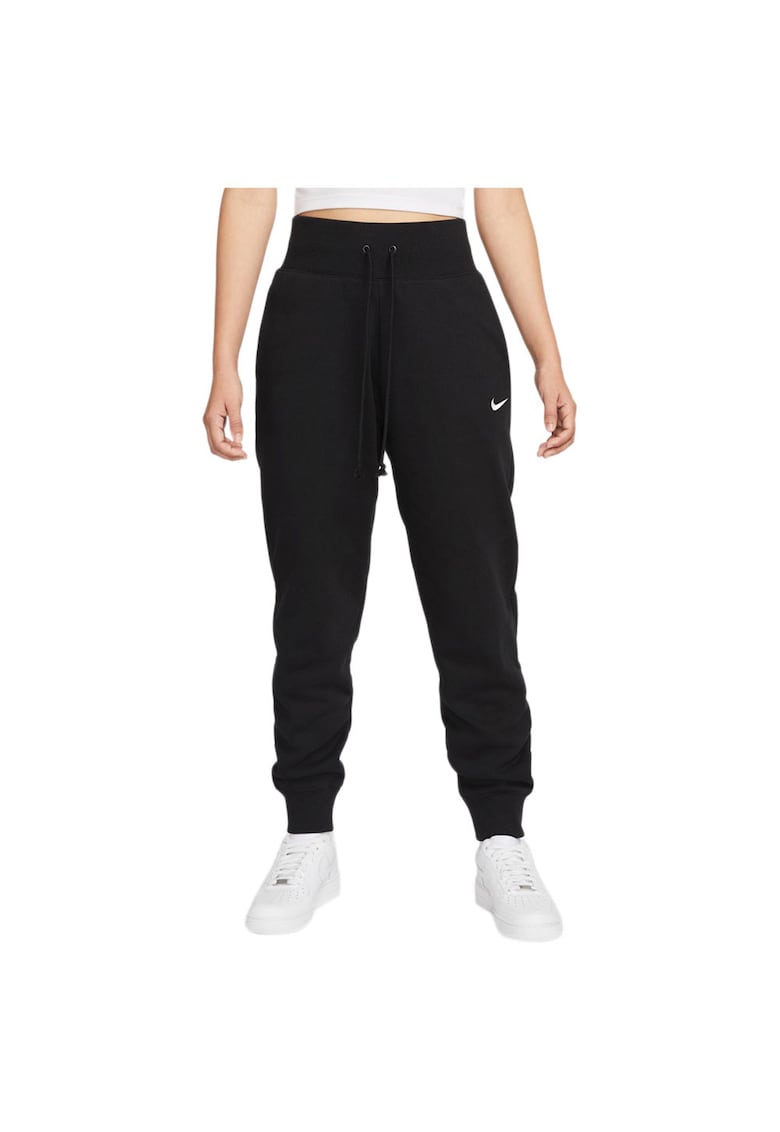 Pantaloni sport dama DQ5688 - Bumbac/Poliester - Negru