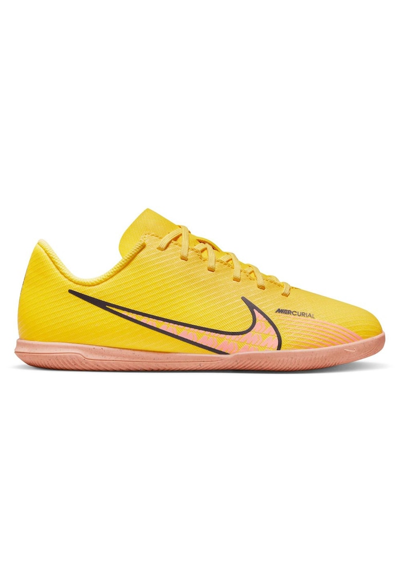 Pantofi sport copii - Mercurial Vapor 15 Club IC - piele ecologica - talpa din cauciuc - galben