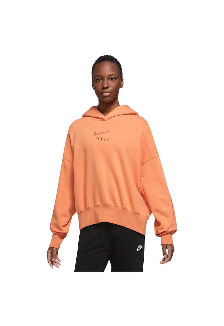 Hanorac sport dama W Sportswear - bumbac - portocaliu -