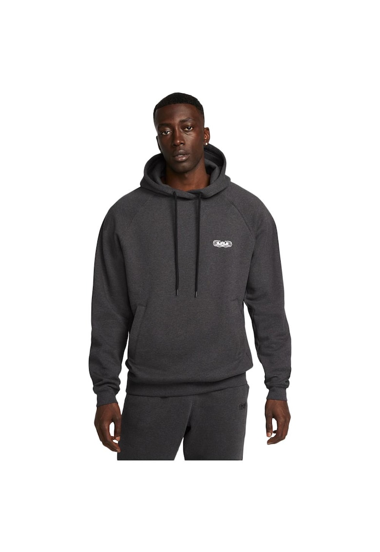 Hanorac sport barbati DQ6129 - Bumbac/Poliester - Negru -