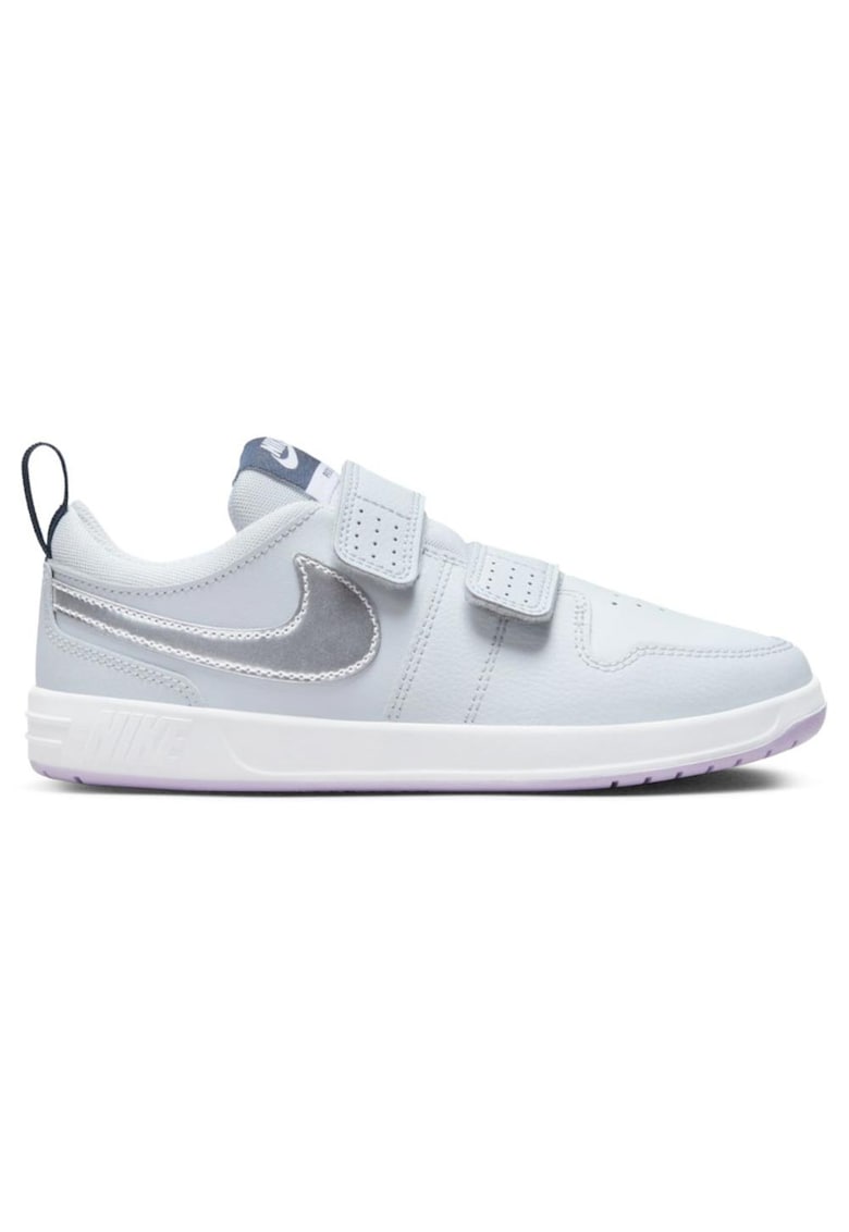 Pantofi sport copii Pico 5 - piele naturala si sintetica - curele velcro - talpa din cauciuc - alb