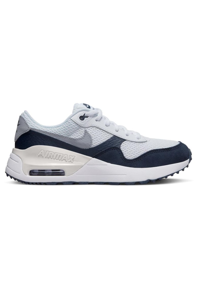 Pantofi sport copii - Air Max System - retro - piele/textil - alb/negru