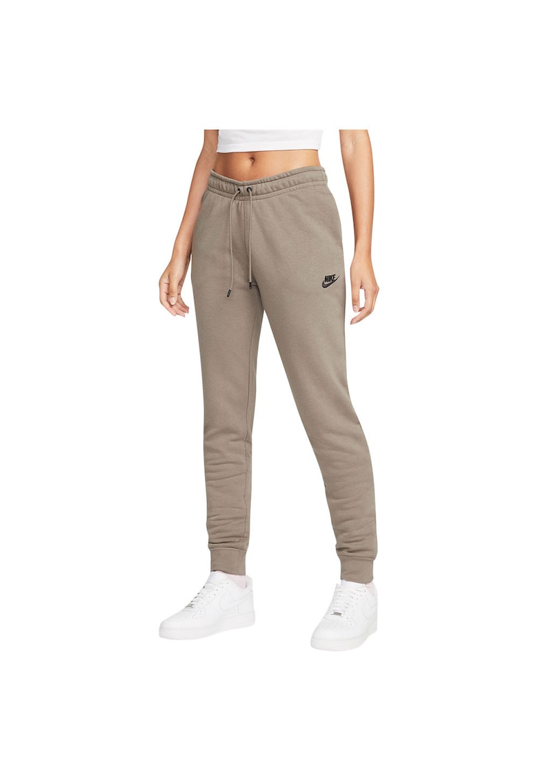 Pantaloni sport dama DX2320 - Bumbac/Poliester - Gri