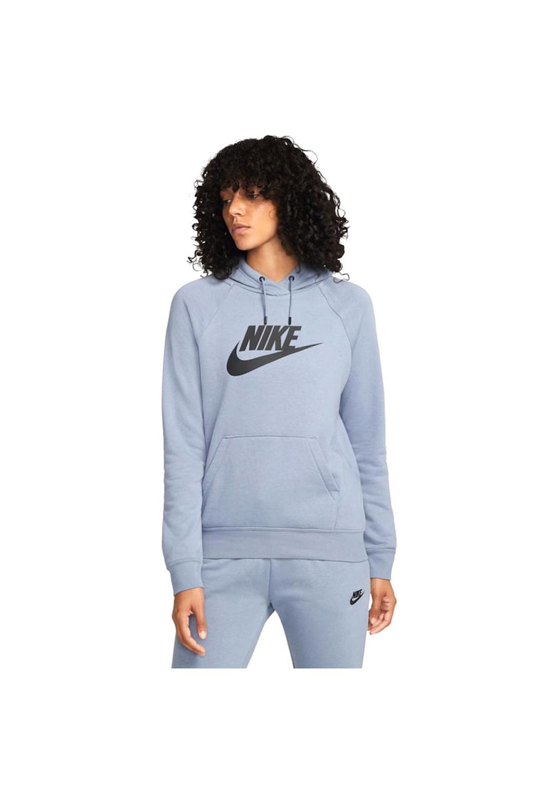 Hanorac sport dama Sportswear Essential - fleece - albastru
