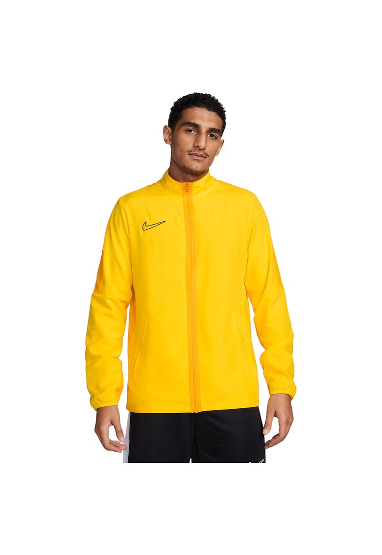 Jacheta sportiva Dri-FIT Academy23 - galben - poliester - croiala regulata