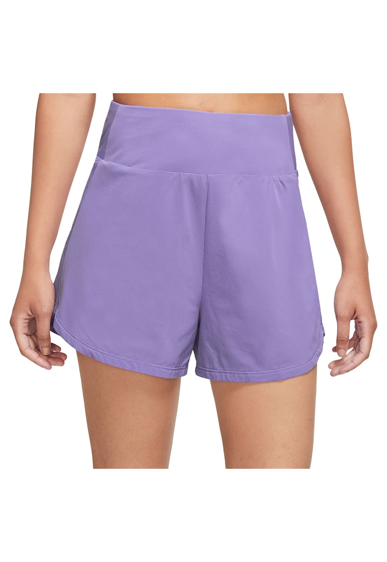 Pantaloni sport scurti dama DX6018 - Poliester - Mov