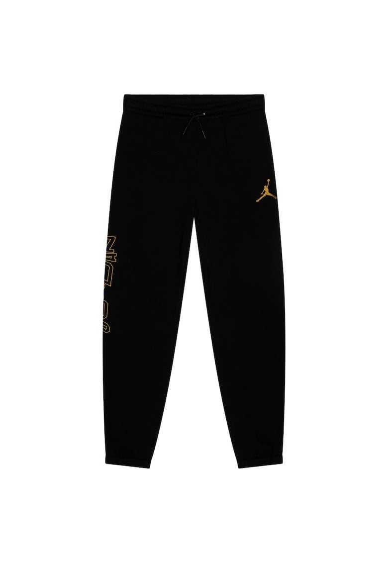 Pantaloni sport copii model Take Flight - bumbac/poliester - negru -
