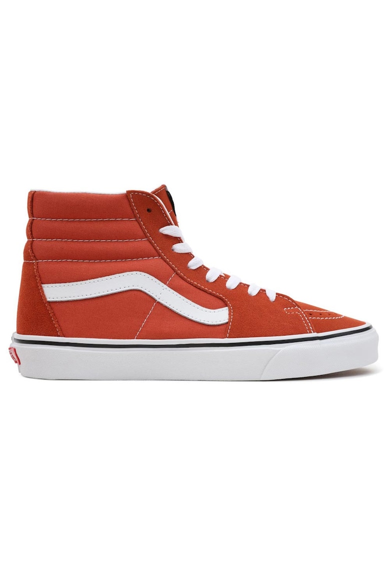 Tenisi barbati - UA SK8-Hi Cthr VN0005U9GWP1 - piele intoarsa/panza - portocaliu