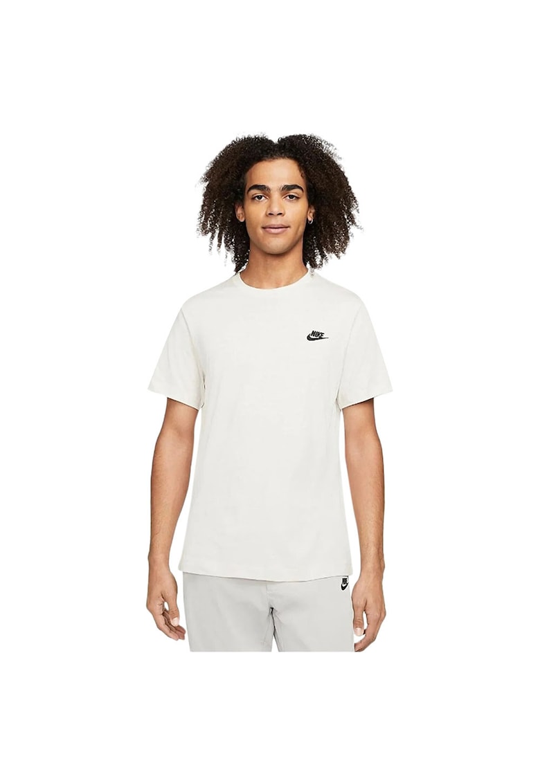 Tricou sport alb - bumbac - croiala confortabila