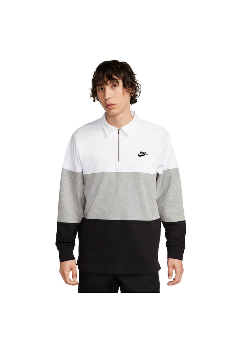 Bluza sport Club - bumbac - maneca lunga - multicolor