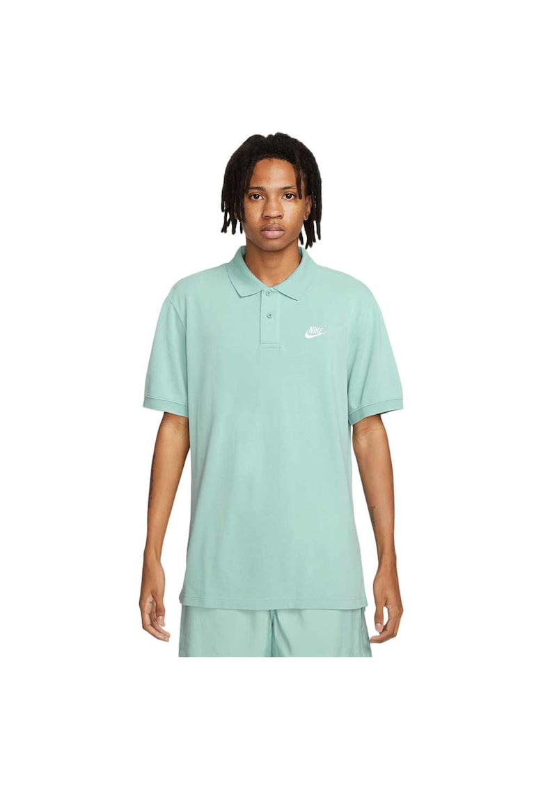 Tricou polo barbati - sport - verde - bumbac -