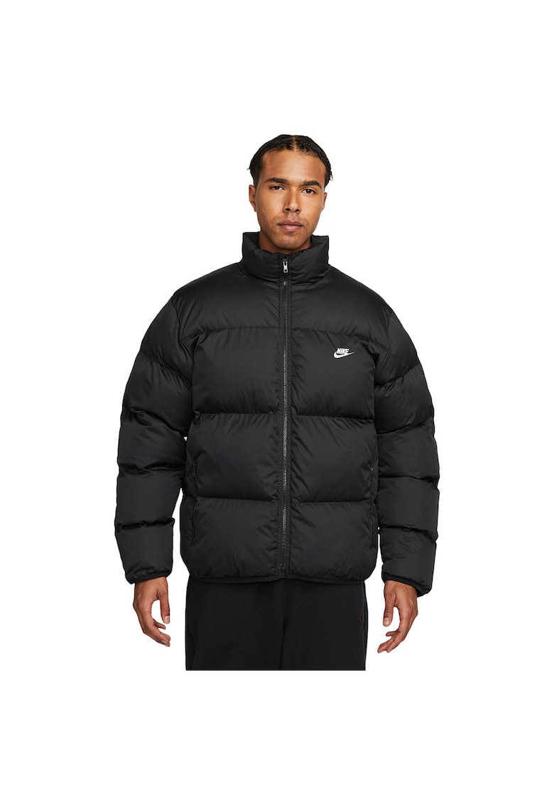 Geaca sport pufoasa - barbati - neagra -