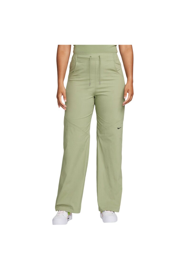 Pantaloni sport dama FB8284 - Bumbac/Nylon - Verde