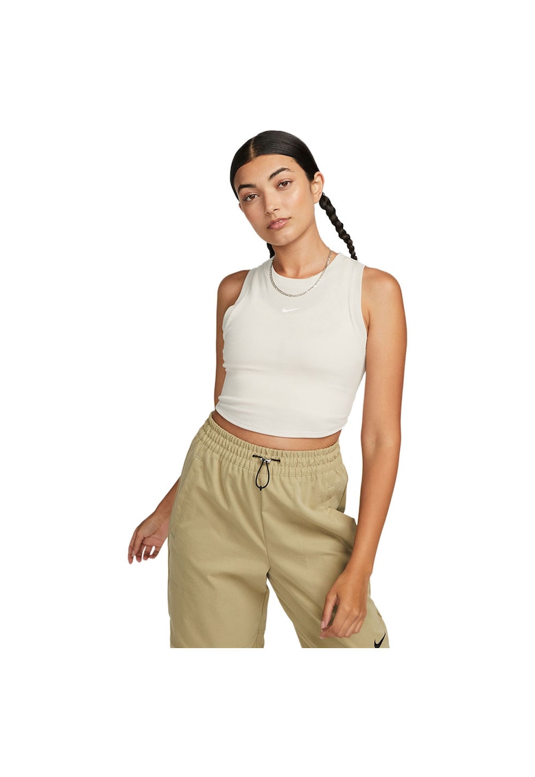 Maiou sport dama alb - poliester -