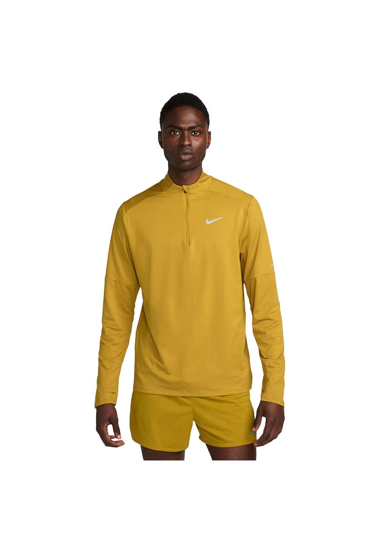 Bluza sport Element Dri-FIT - poliester - protectie solara - galben
