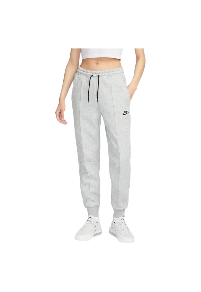 Pantaloni sport dama FB8330 - Bumbac/Poliester - Gri -