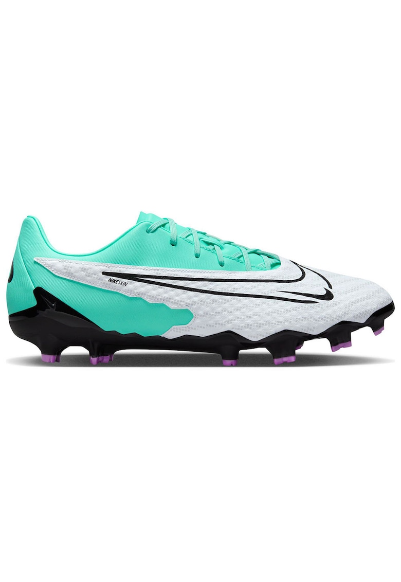 Pantofi sport barbati Phantom GX Academy - alb/turcoaz - material plasa - pentru fotbal - cu tractiune pe terenuri naturale si sintetice