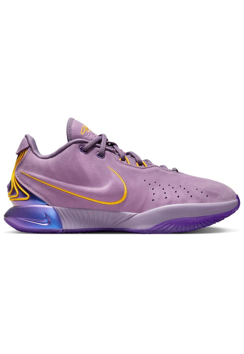 Pantofi sport barbati LeBron XXI - amortizare Zoom Air - material respirabil - mov