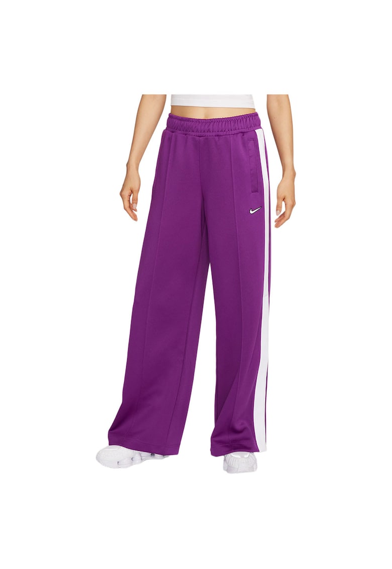 Pantaloni sport dama FZ7279 - Poliester - Mov