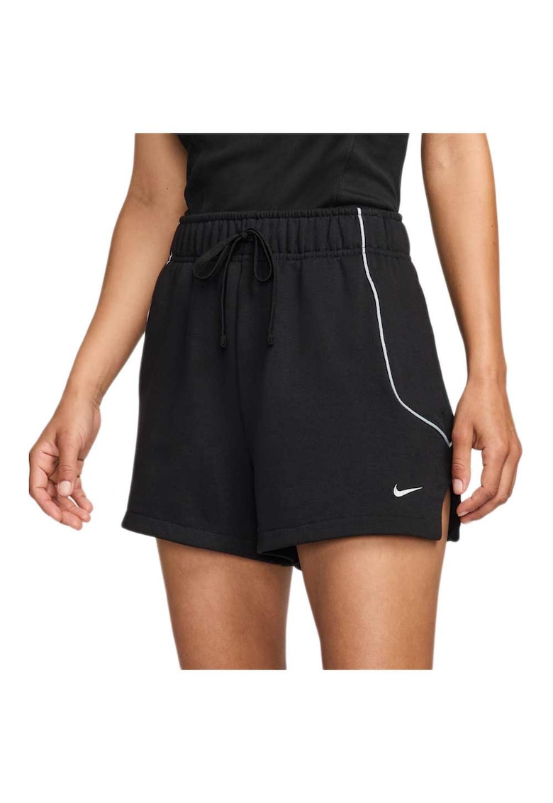 Pantaloni scurti sport dama FN2297 - Bumbac - Negru -